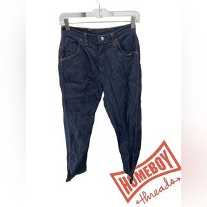 Wrangler Women's Deep Blue Boyfriend Jeans